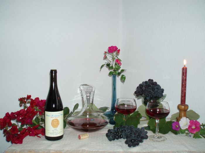 Blauer Bernburger Wein Jahrgang 2006